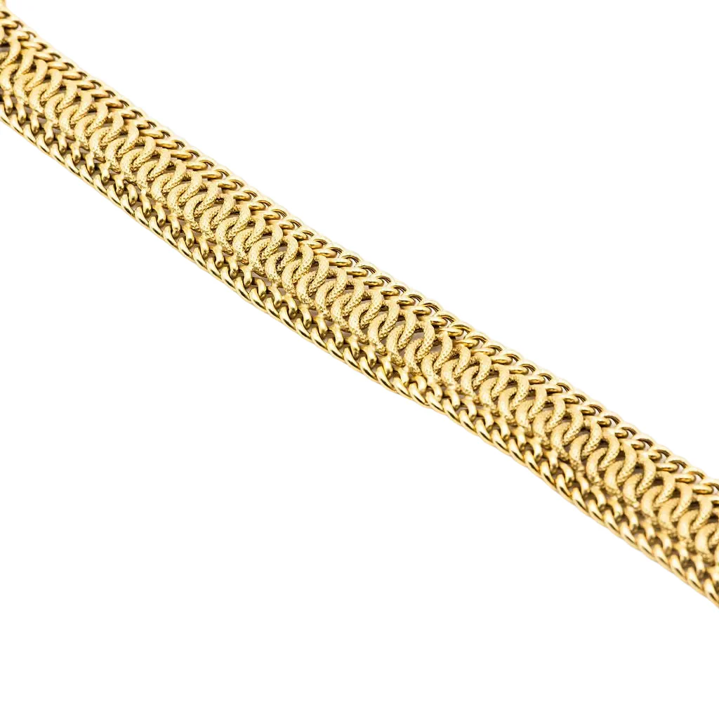 Bracelet Maille en or jaune - Image 7