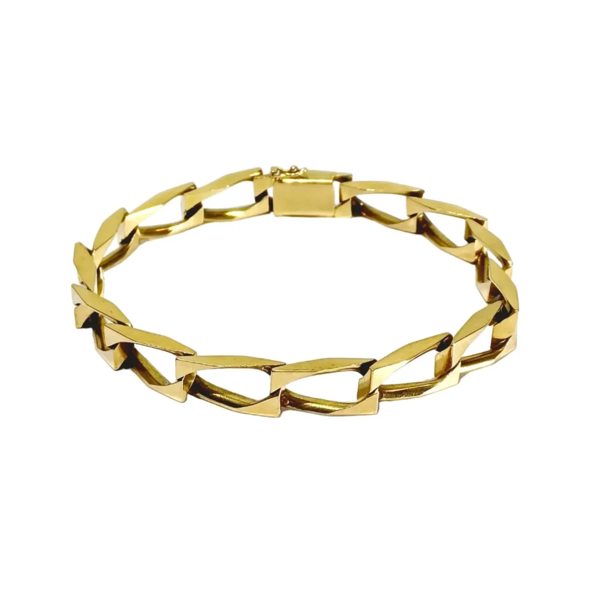Bracelet Maille en or rose
