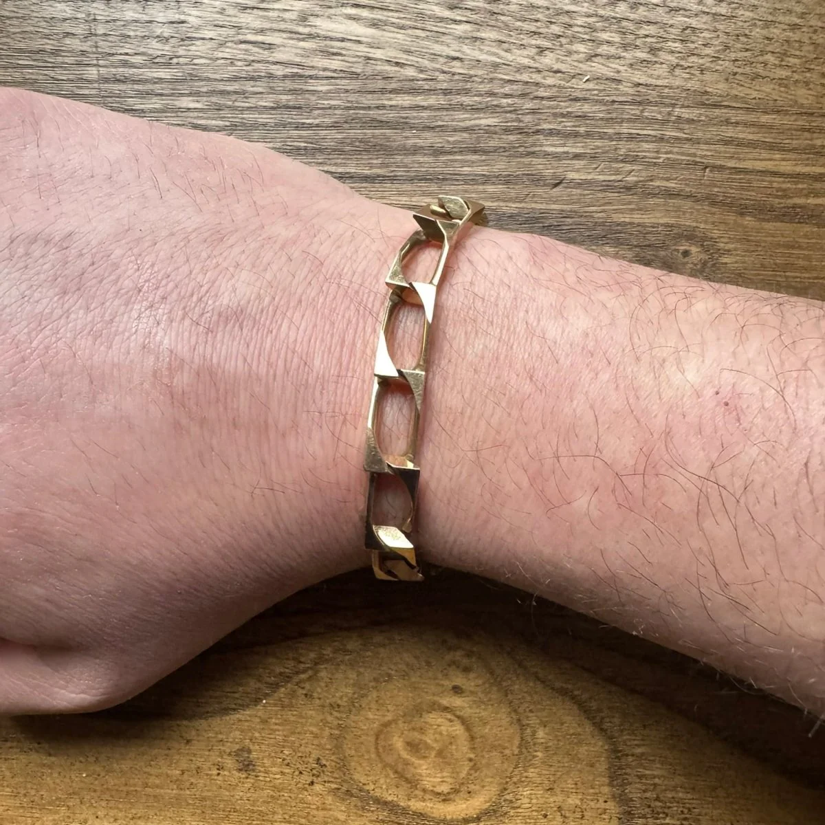 Bracelet Maille en or rose - Image 2