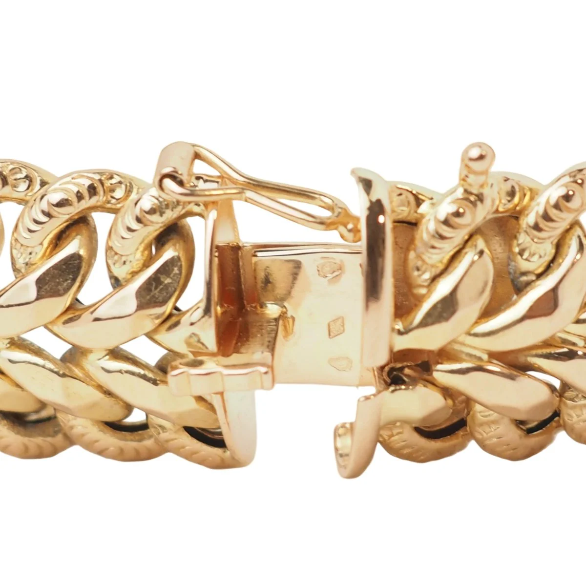 Bracelet Maille en or rose - Image 4