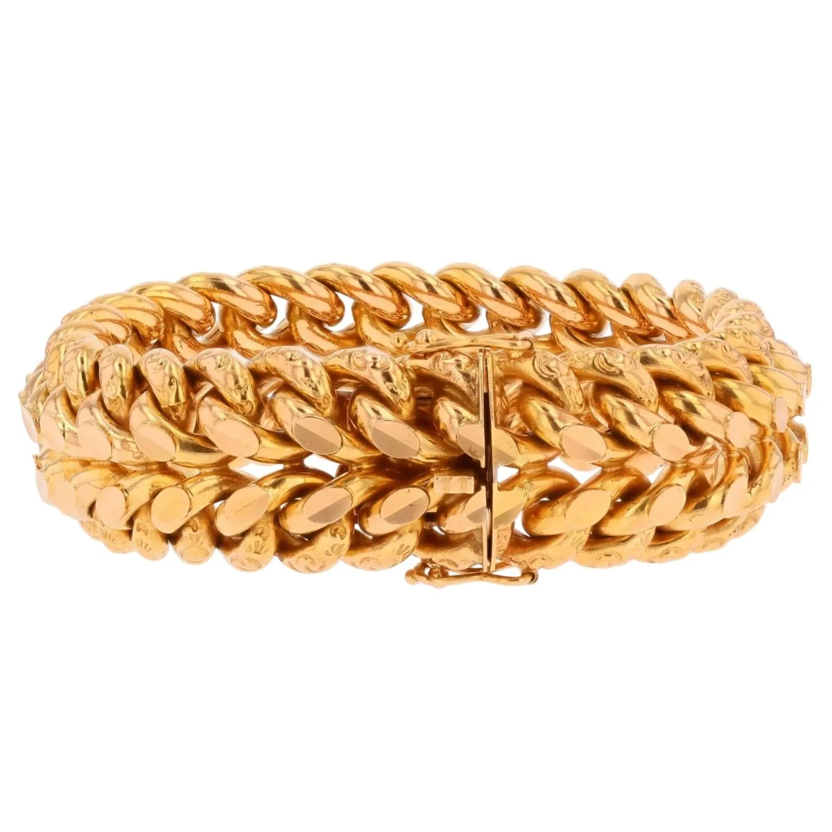 Bracelet Maille en or rose - Image 11