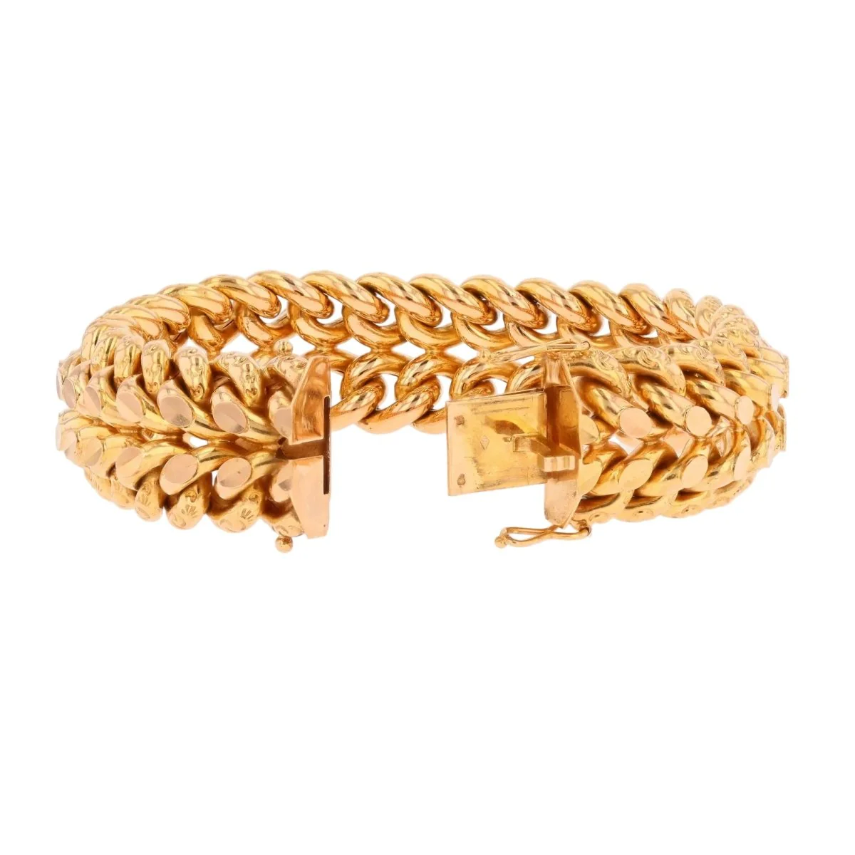 Bracelet Maille en or rose - Image 12