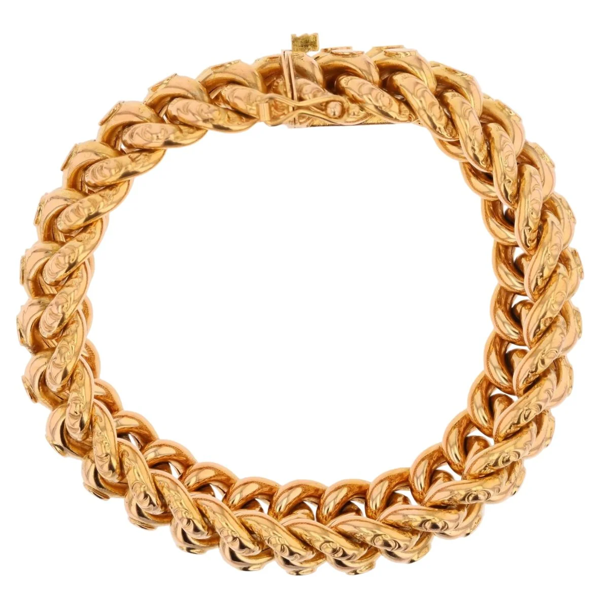 Bracelet Maille en or rose - Image 13