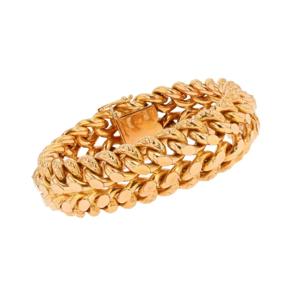 Bracelet Maille en or rose - Image 14