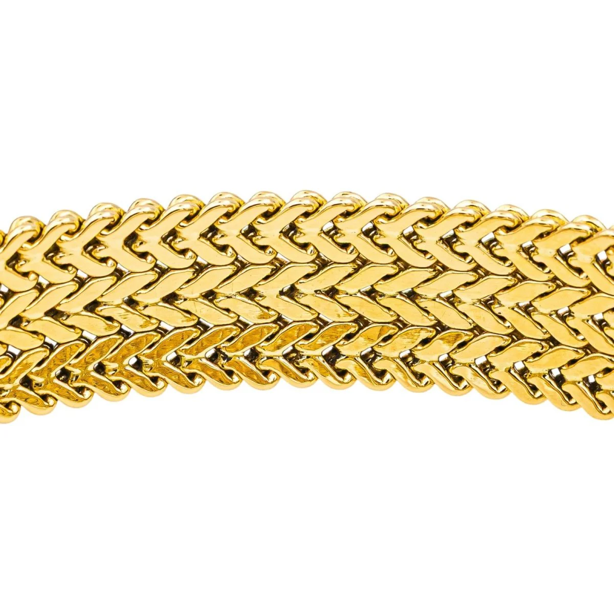 Bracelet Maille en or jaune - Image 5