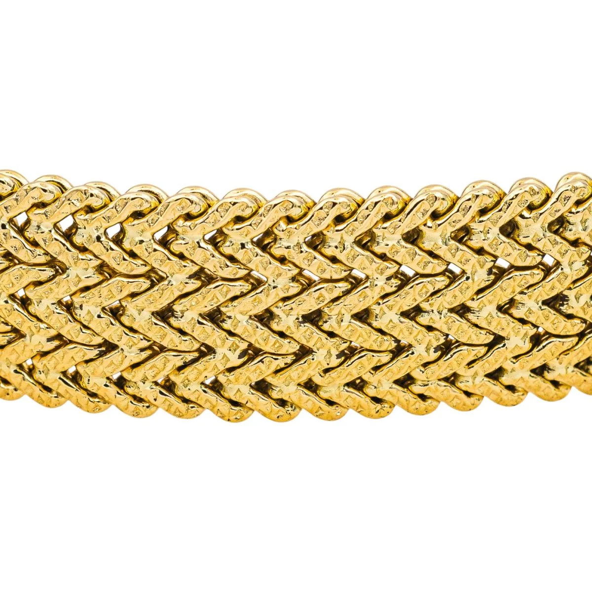 Bracelet Maille en or jaune - Image 6
