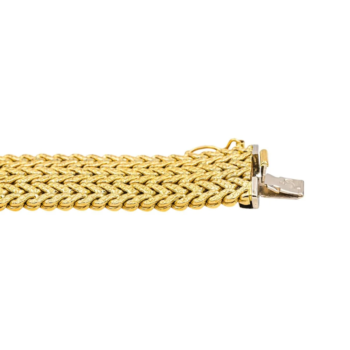 Bracelet Maille en or jaune - Image 7