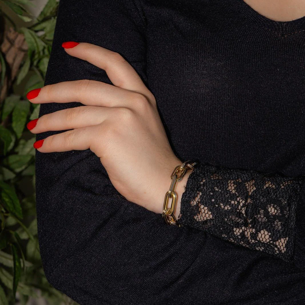 Bracelet Maille en or jaune - Image 2