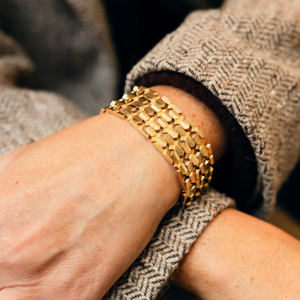 Bracelet Maille FABBRICA OREFICIERA BIFFI en or jaune - Image 6