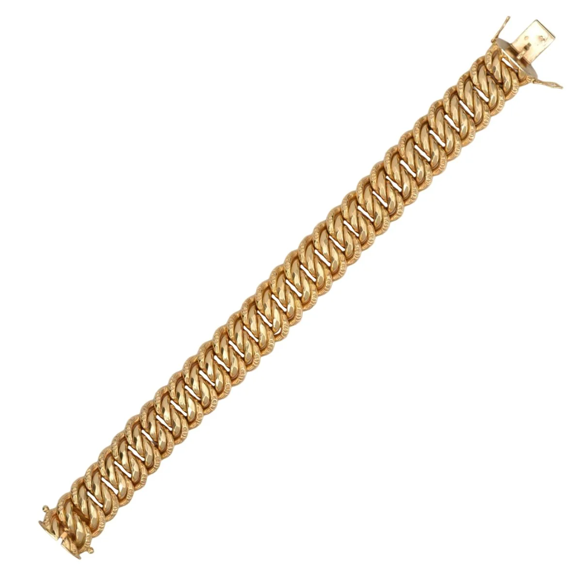 Bracelet Maille en or jaune - Image 5