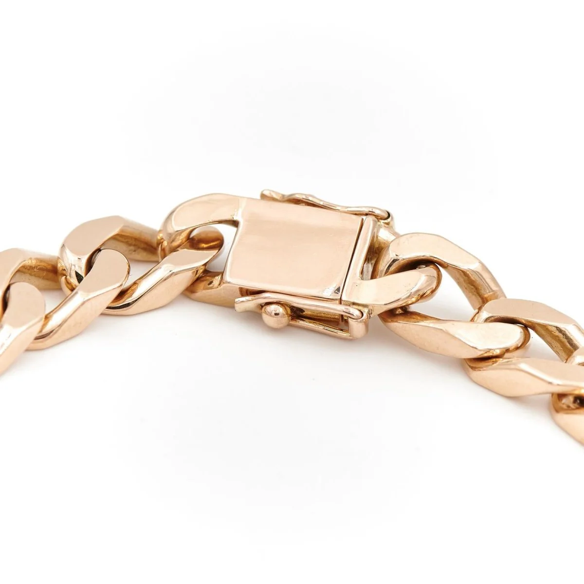 Bracelet Gourmette en or jaune - Image 6