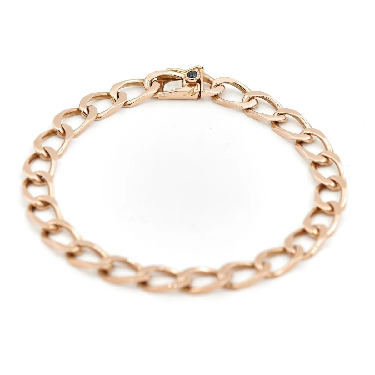 Bracelet Gourmette en or jaune - Image 3