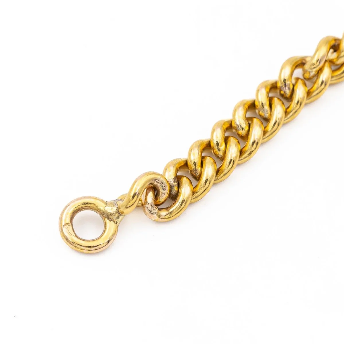 Bracelet Gourmette en or jaune - Image 6