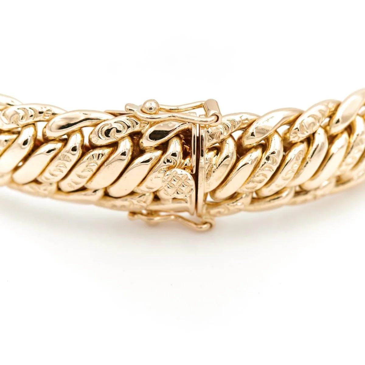 Bracelet Maille gourmette Or jaune - Image 5