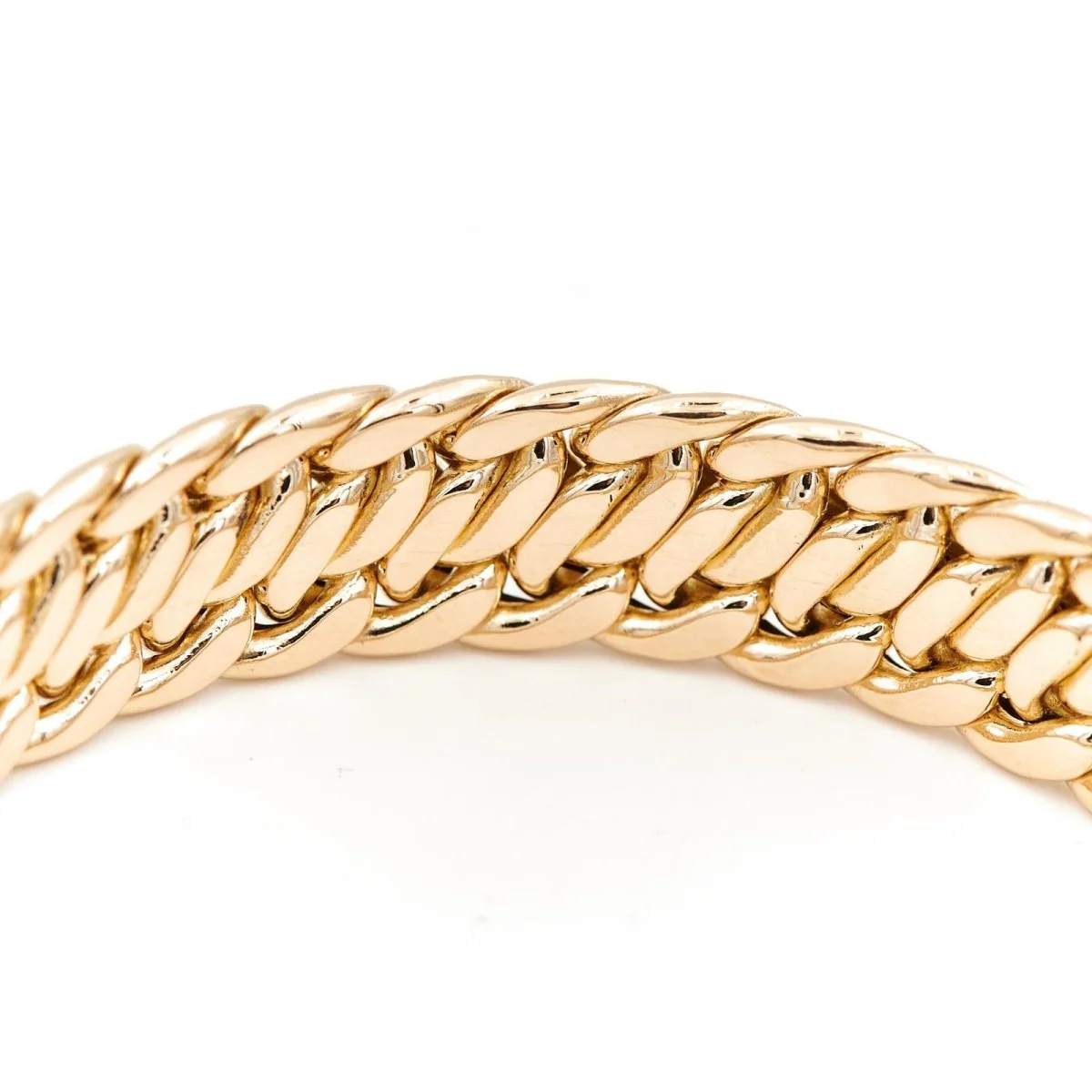 Bracelet Maille gourmette Or jaune - Image 6