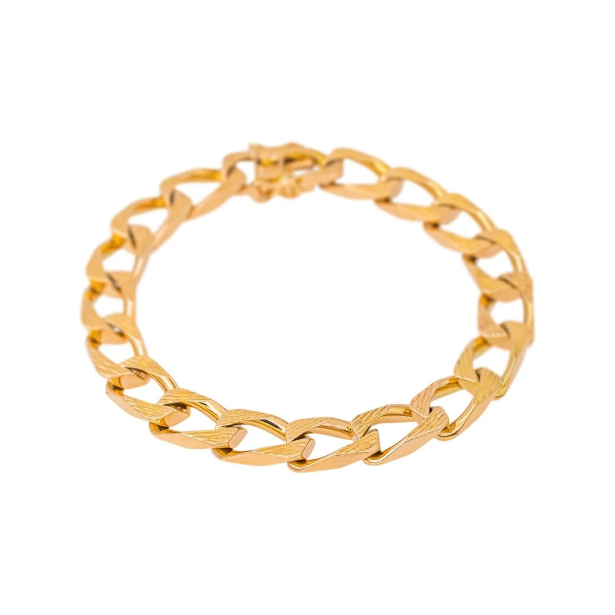 Bracelet Maille en or rose
