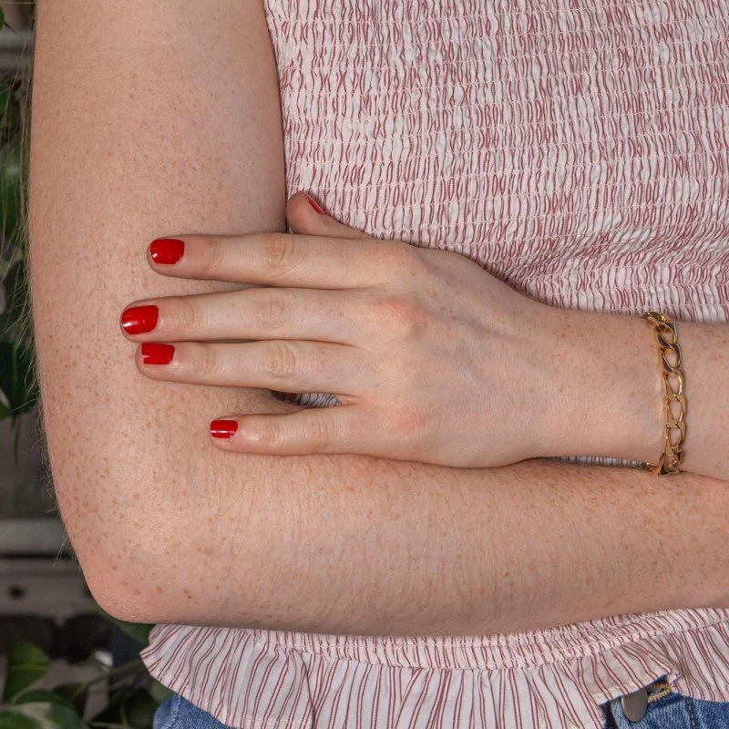 Bracelet Maille en or rose - Image 2