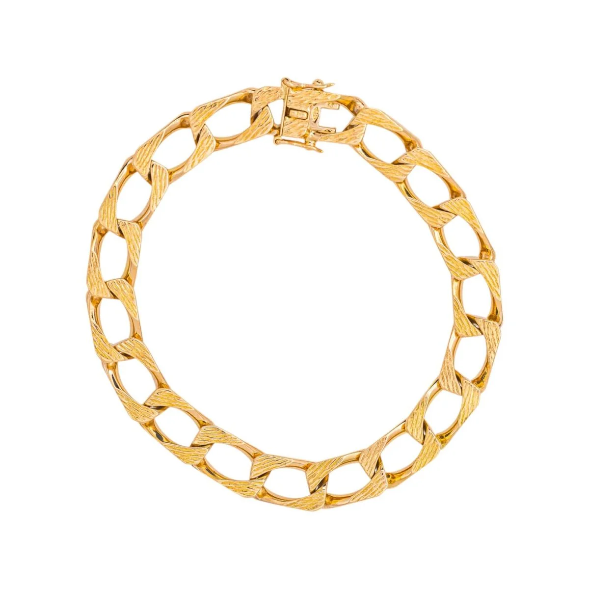 Bracelet Maille en or rose - Image 4