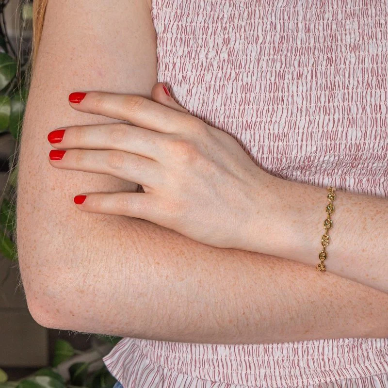 Bracelet Maille en or jaune - Image 2