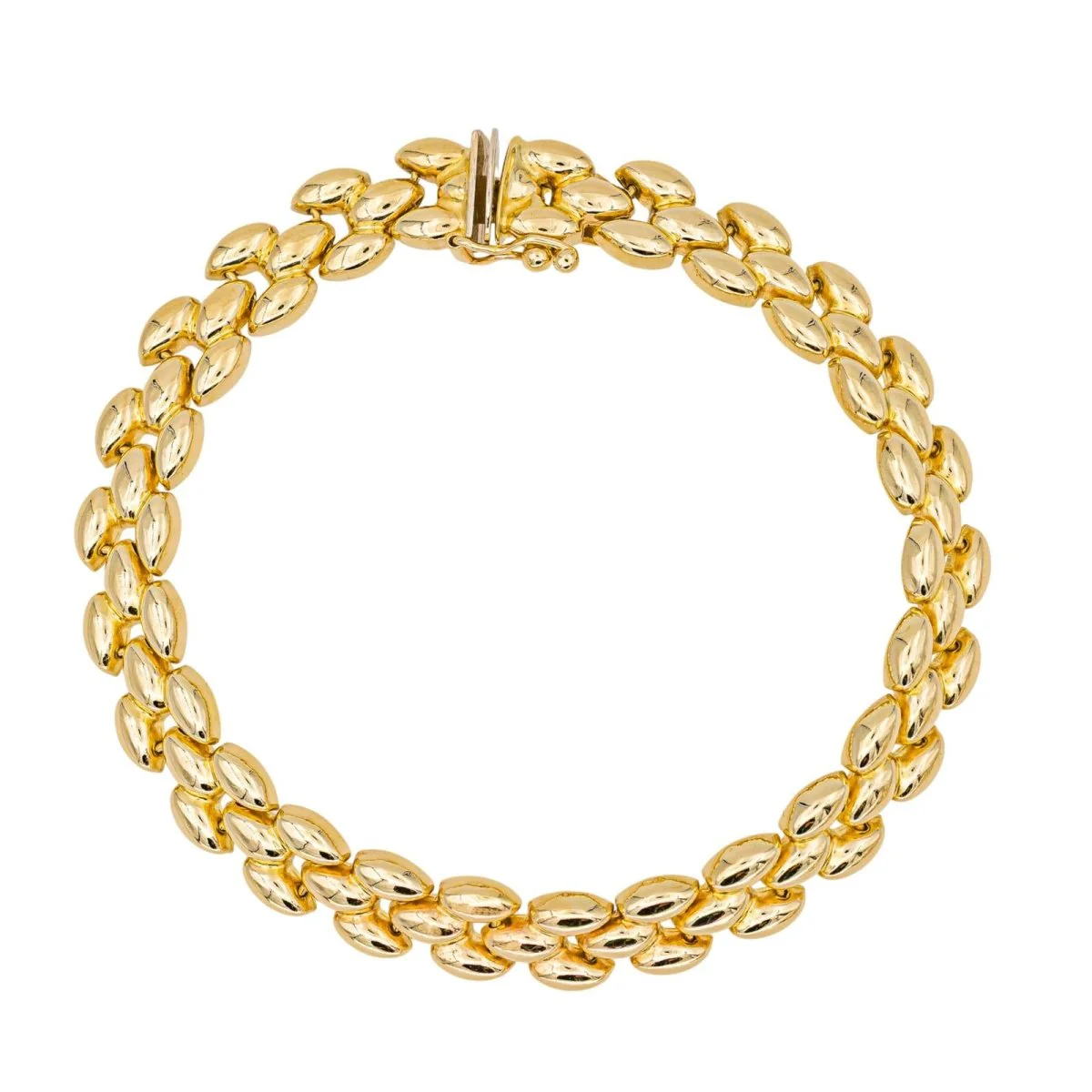 Bracelet Maille en or jaune - Image 3