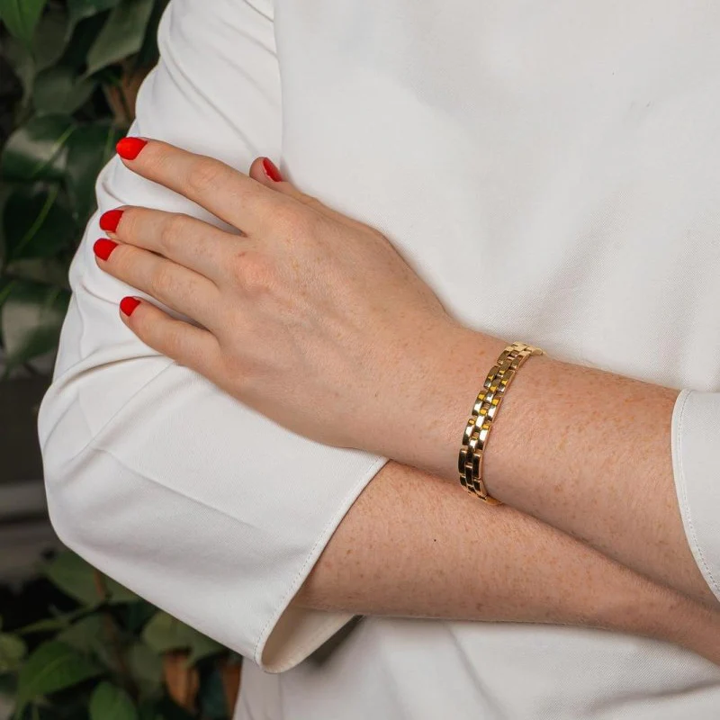 Bracelet Maille en or jaune - Image 2