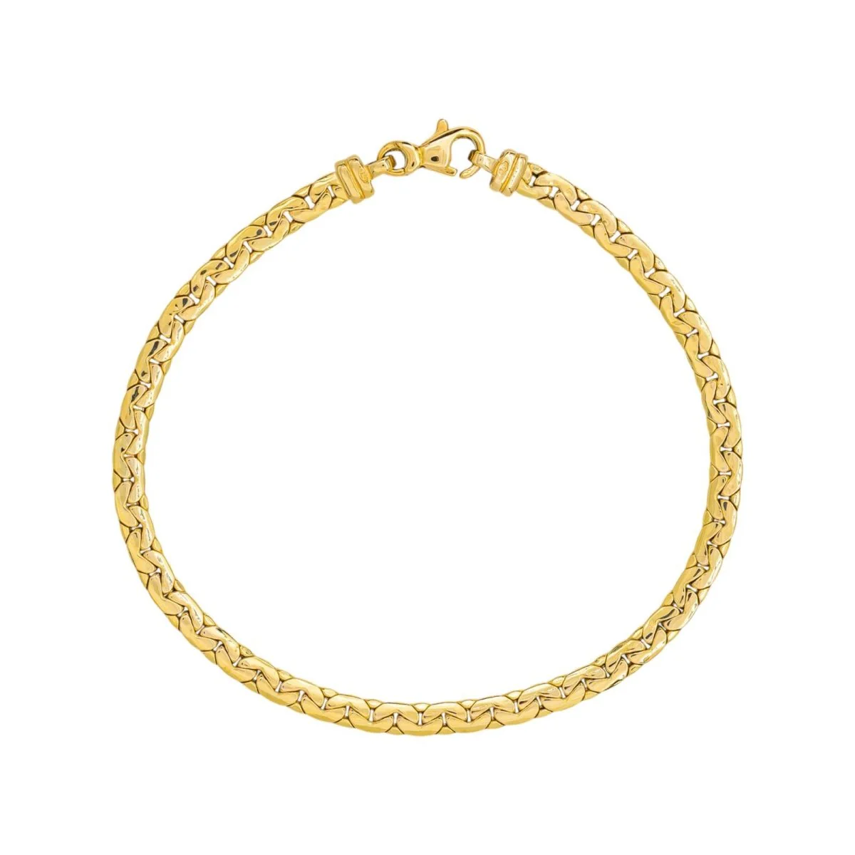 Bracelet Maille en or jaune - Image 4
