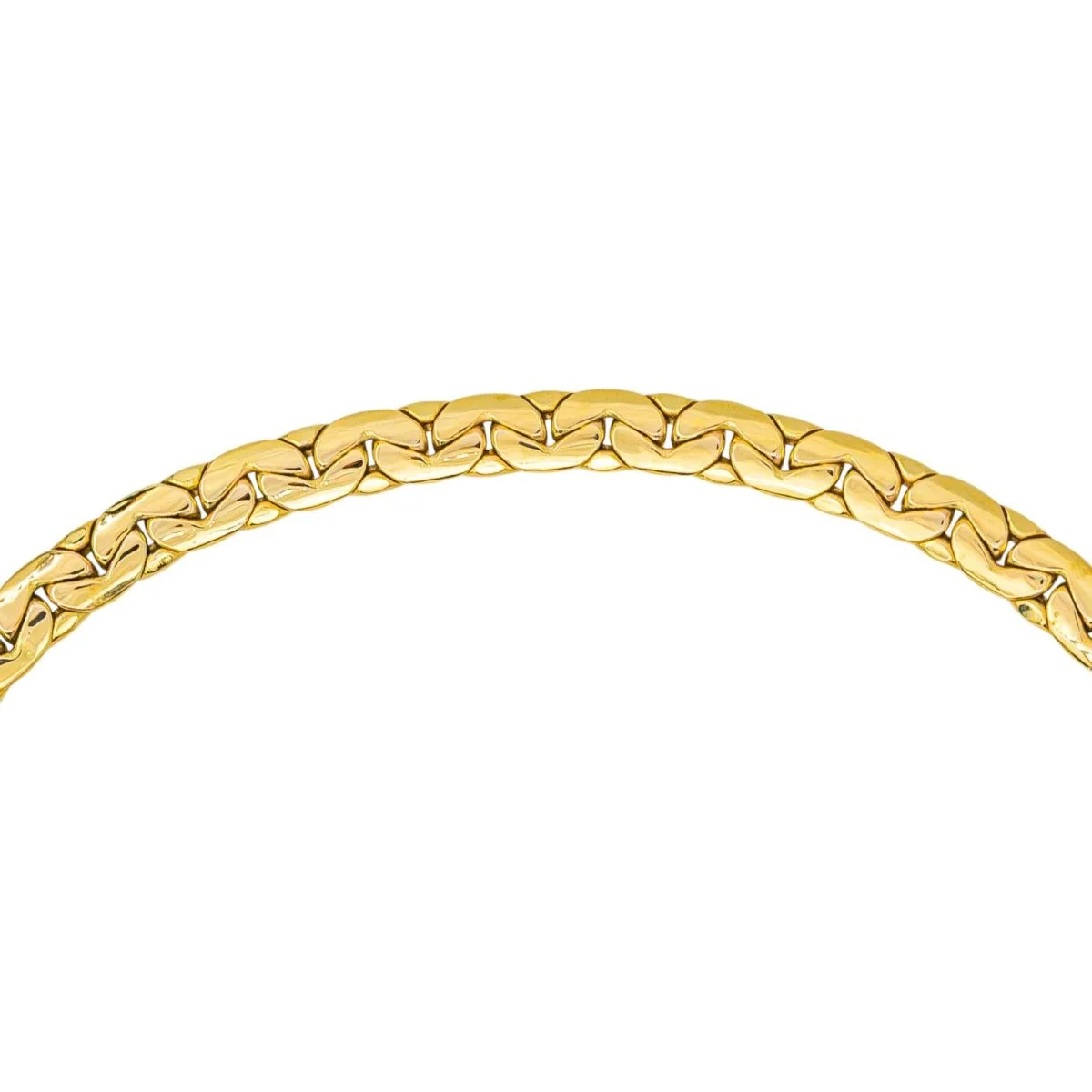 Bracelet Maille en or jaune - Image 6