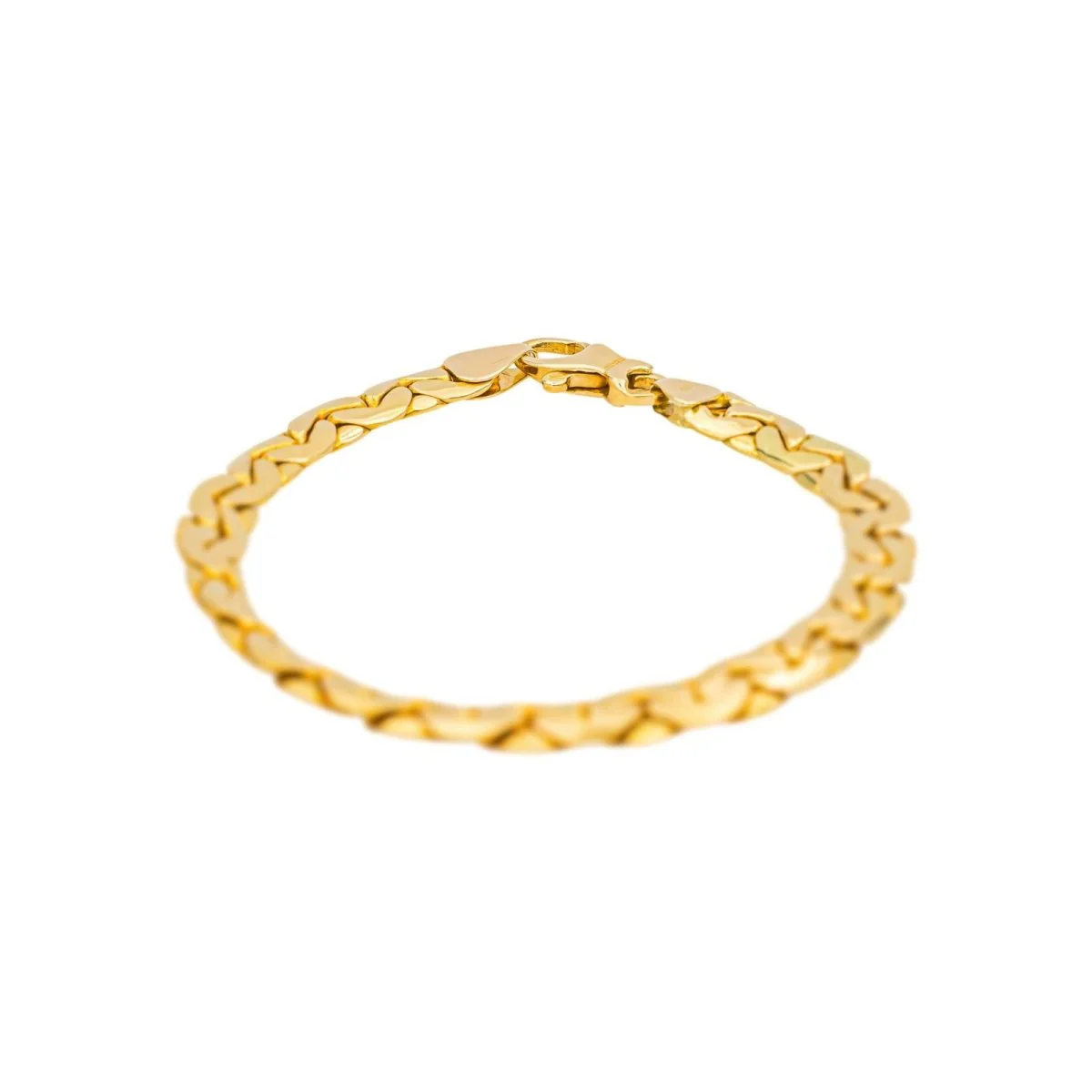 Bracelet Maille en or jaune - Image 3