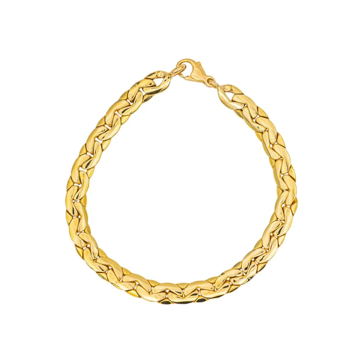 Bracelet Maille en or jaune - Image 3