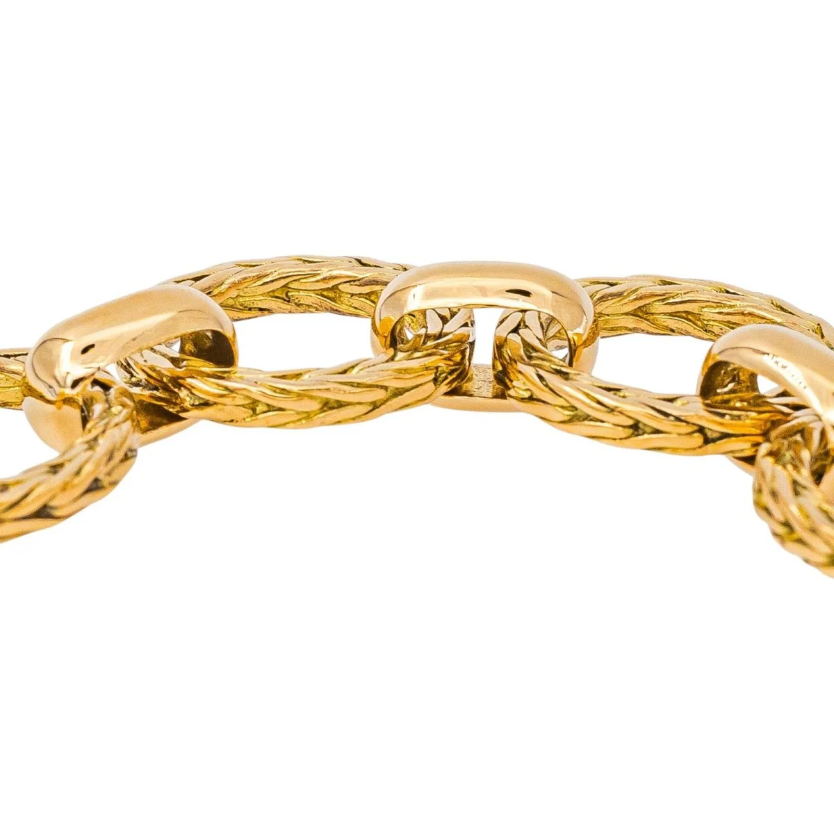 Bracelet Maille en or jaune - Image 3