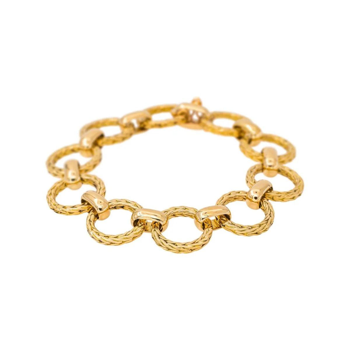 Bracelet Maille en or jaune - Image 4