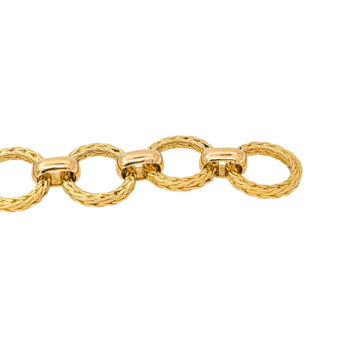 Bracelet Maille en or jaune - Image 5