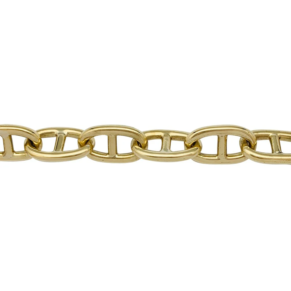Bracelet maille marine en or jaune - Image 7
