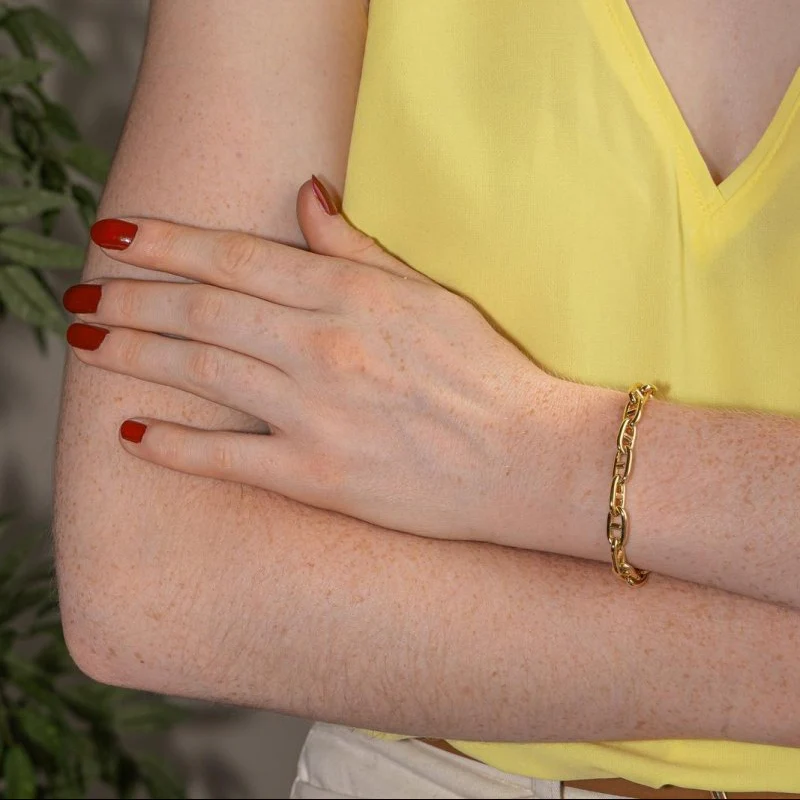 Bracelet Maille marine Or jaune - Image 2