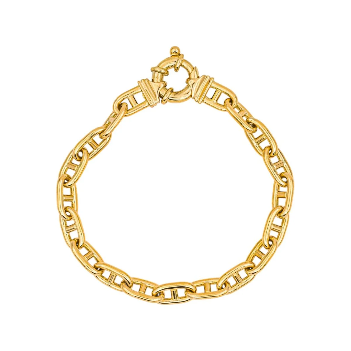 Bracelet Maille marine Or jaune - Image 3