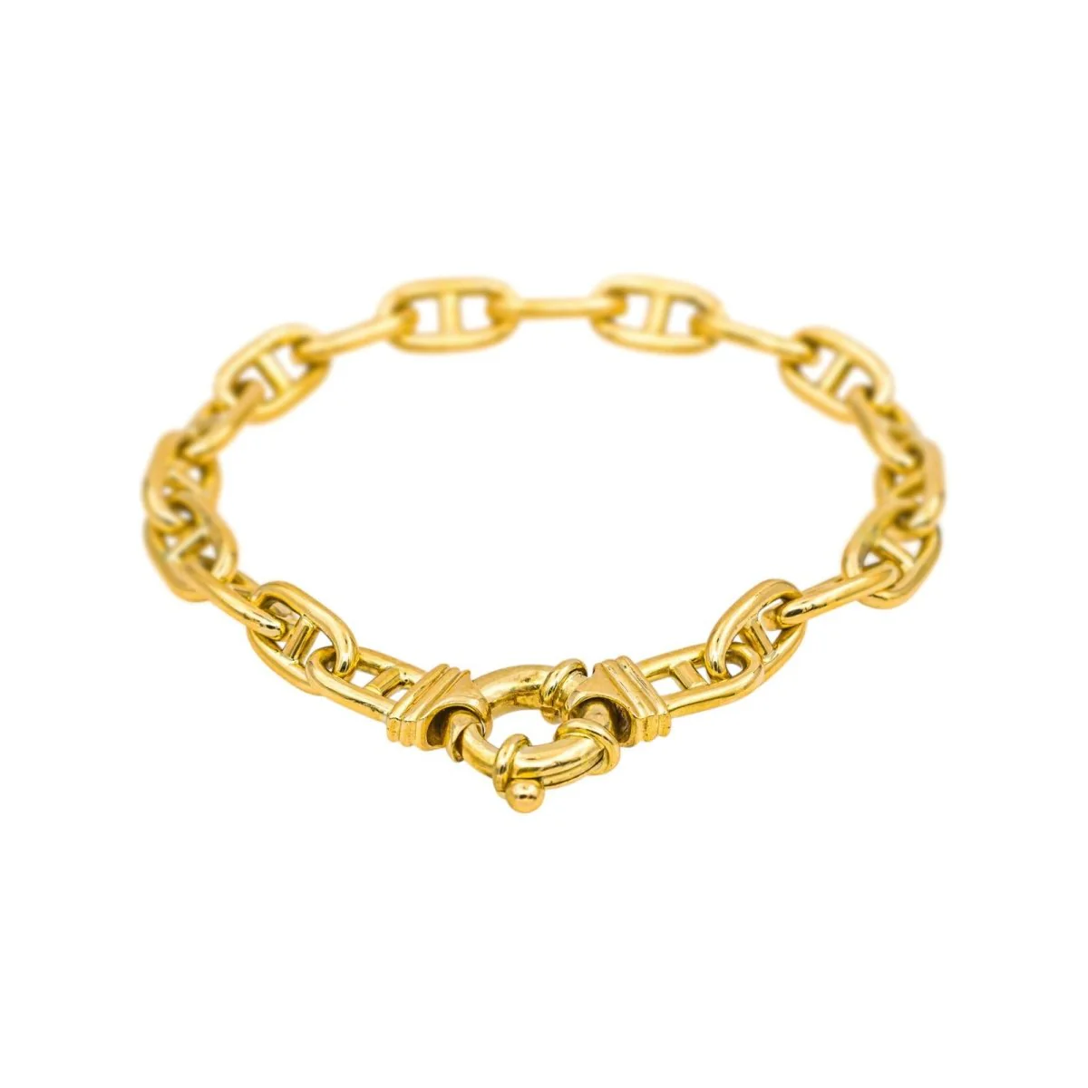 Bracelet Maille marine Or jaune - Image 4