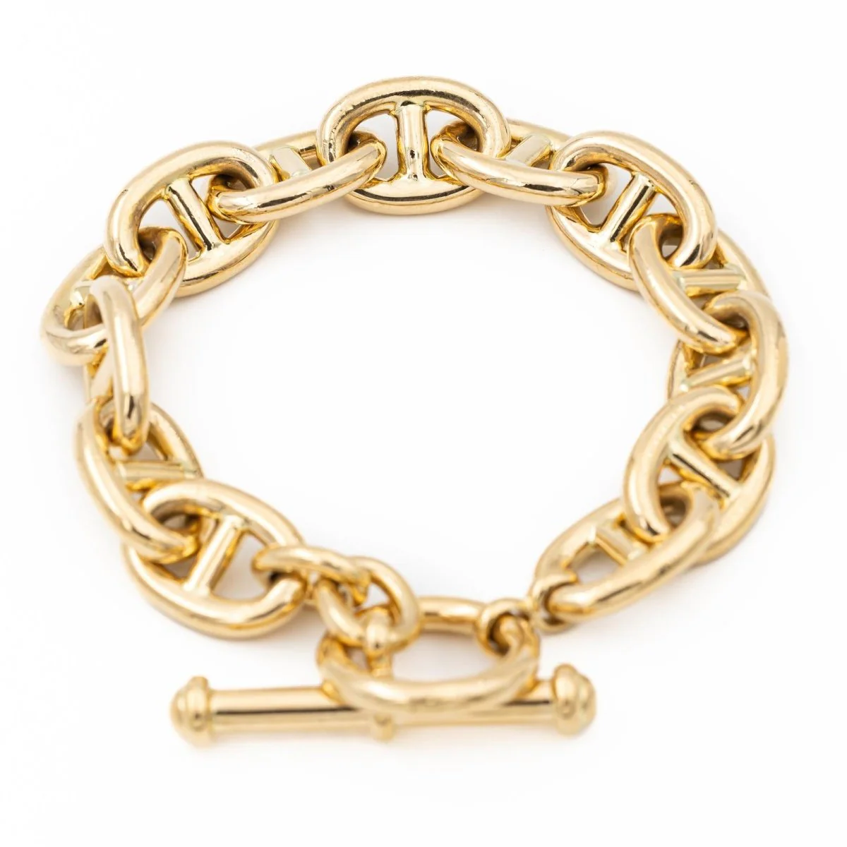 Bracelet Maille marine Or jaune - Image 3