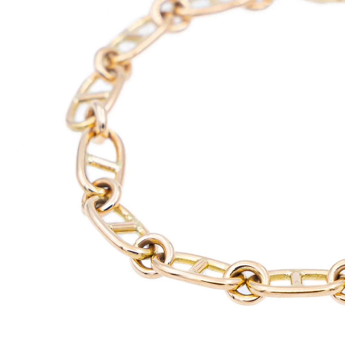 Bracelet Maille marine Or jaune - Image 5
