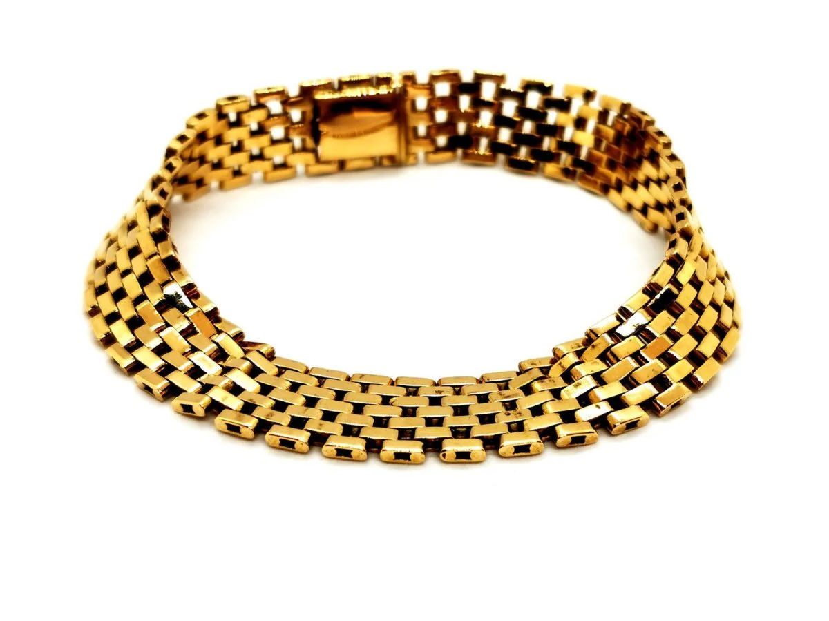 Bracelet Maille Or jaune