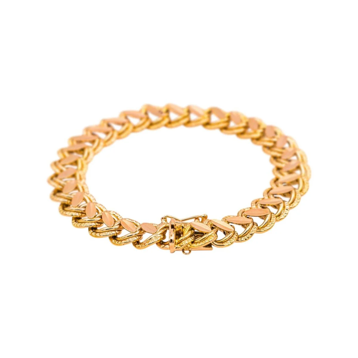 Bracelet Maille en or rose - Image 5