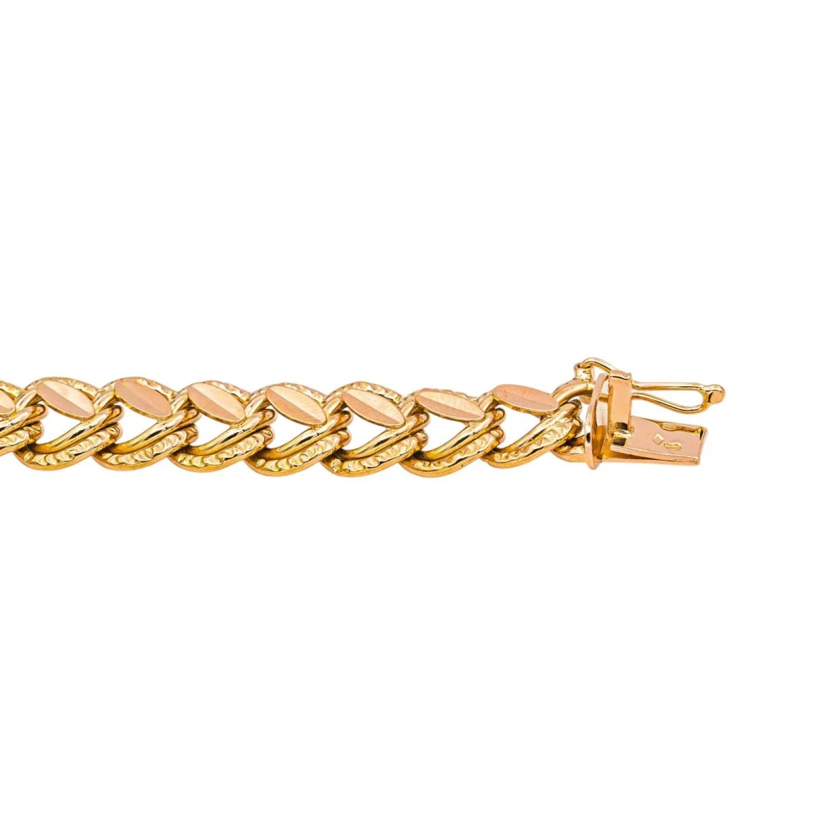 Bracelet Maille en or rose - Image 7