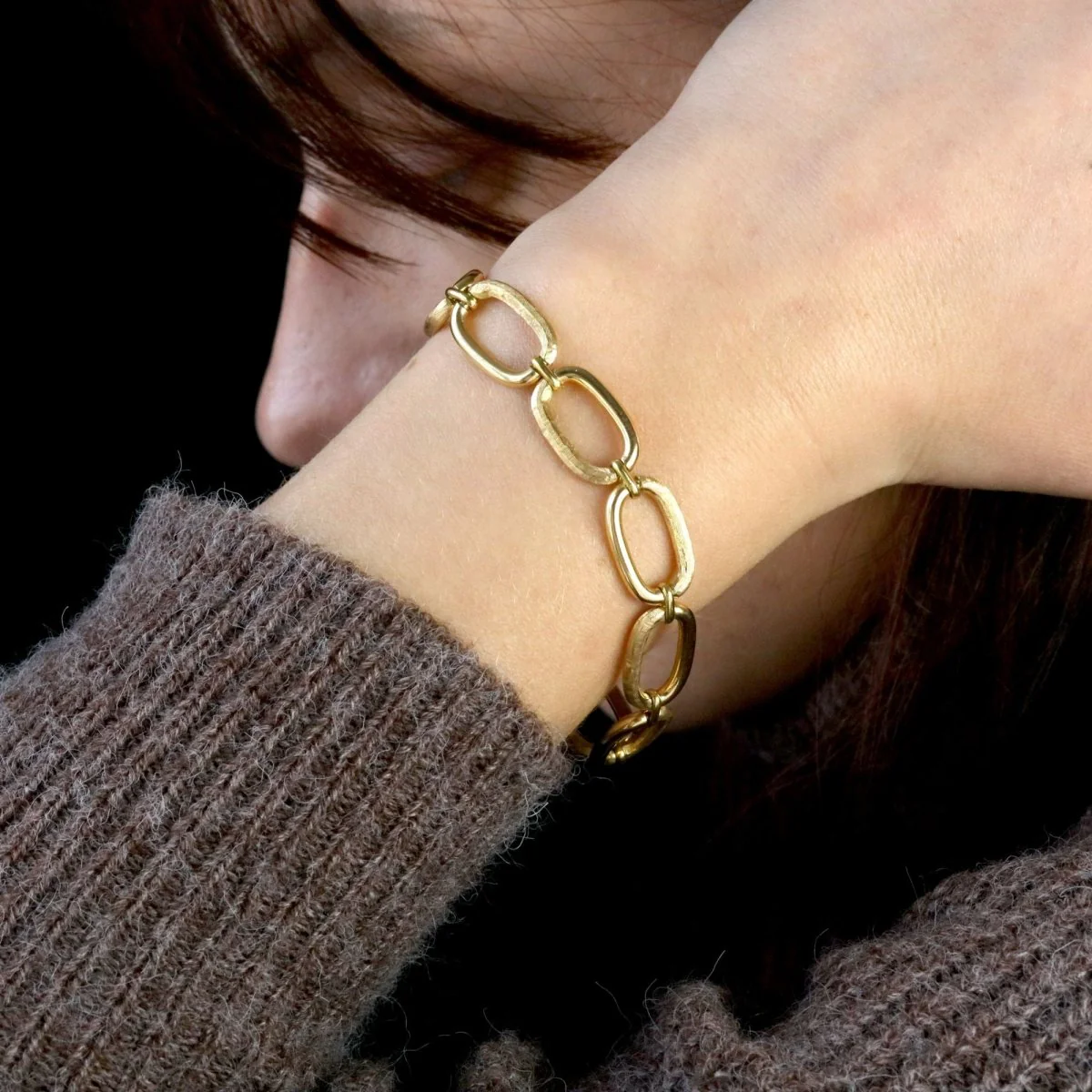 Bracelet Maille en or jaune - Image 2
