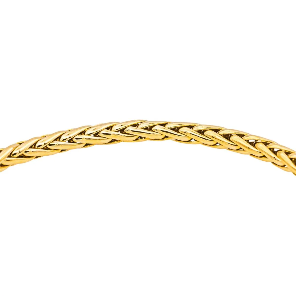 Bracelet Maille palmier Or jaune - Image 3