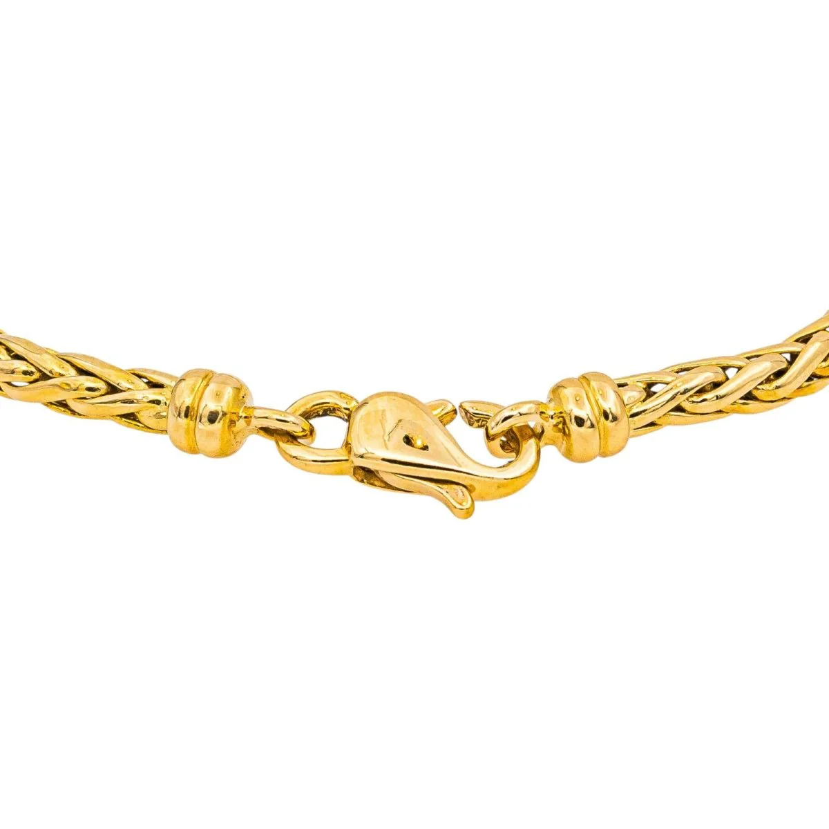 Bracelet Maille palmier Or jaune - Image 5