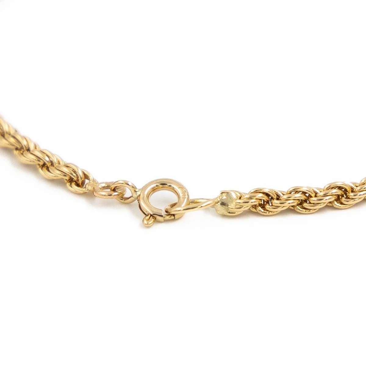 Bracelet Maille torsadée en or jaune - Image 2