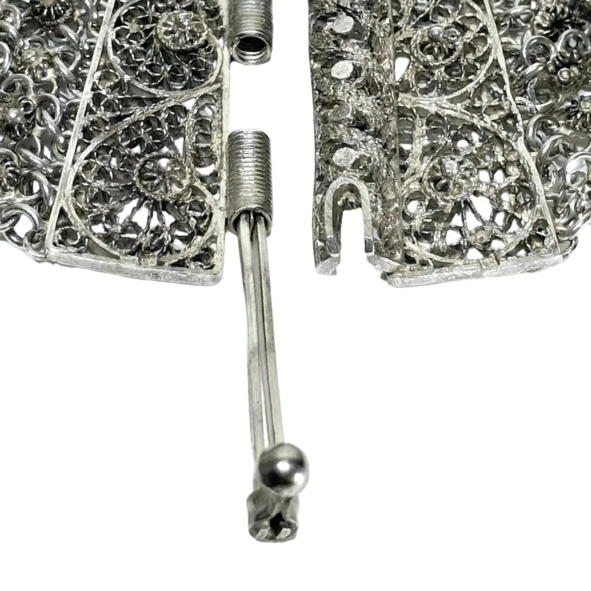 Bracelet Manchette en argent - Image 4