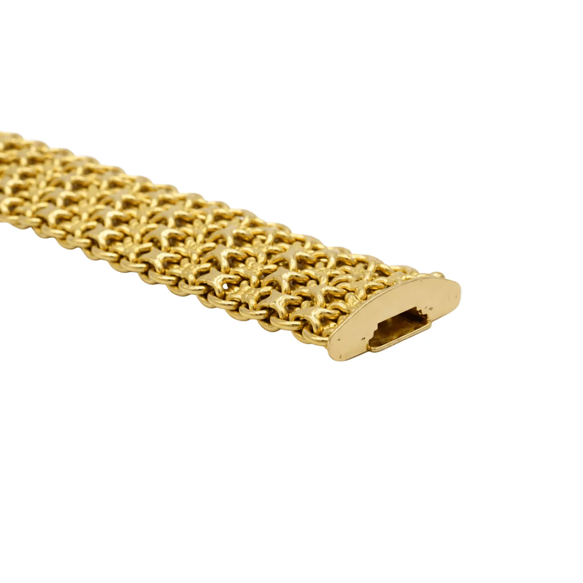 Bracelet Manchette en or jaune - Image 3