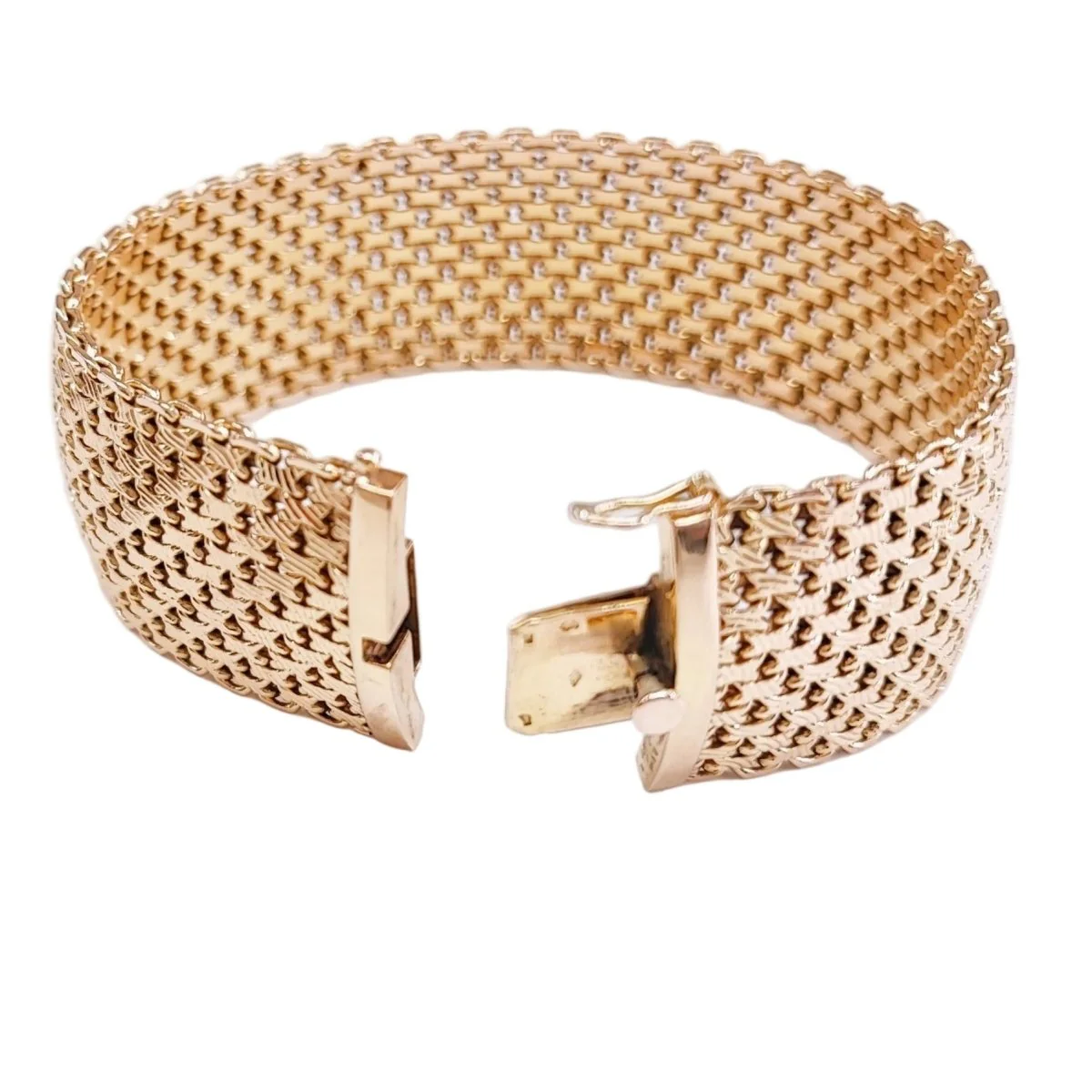 Bracelet Manchette en or jaune - Image 3