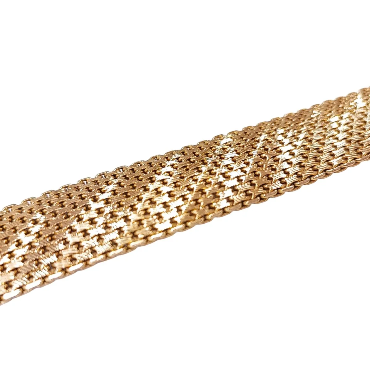 Bracelet Manchette en or jaune - Image 5