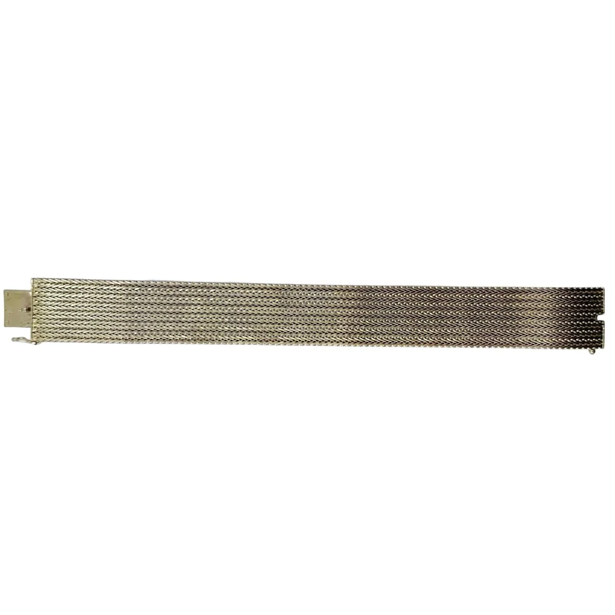 Bracelet Manchette en or jaune - Image 13
